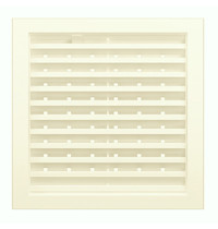 Решетка вентиляционная Era 2525РРП Ivory 250х250 мм (с регулируемым живым сечением, разъемная)