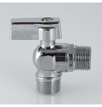 Кран шаровой угловой Valtec VT.392.N.05 1/2х3/4 дюйма