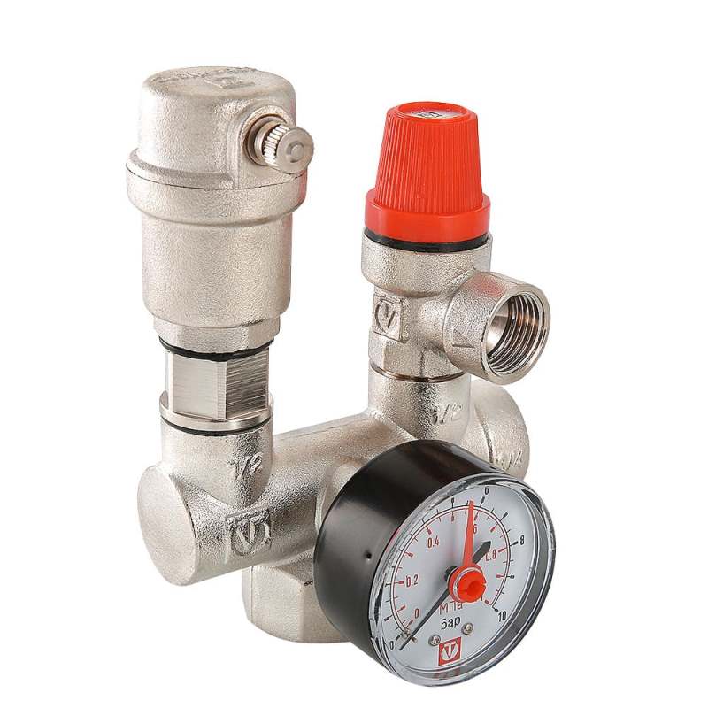 Группа безопасности котла Valtec VT.460.0.0 1 дюйм 44 кВт