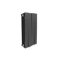 Радиатор биметаллический Royal Thermo PianoForte 500 320 мм 4 секции (секционный, подключение универсальное боковое, цвет Noir Sable)