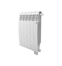 Радиатор биметаллический Royal Thermo BiLiner 500 HC-1054813 480 мм 6 секций (секционный, подключение универсальное боковое, цвет Bianco Traffico)