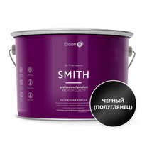 Краска кузнечная Elcon Smith 10кг (быстросохнущая, черная)