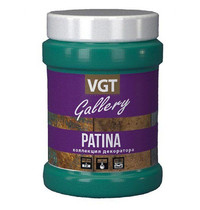 Эмаль декоративная VGT Gallery Коллекция декоратора Patina 0,25кг (окись меди 1)