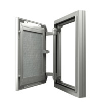Люк ревизионный Evecs D2040 ceramo comfort 200мм х 400мм (под плитку, на износоустойчивой петле)