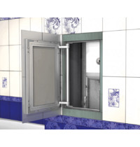 Люк ревизионный Evecs D2040 ceramo comfort 200мм х 400мм (под плитку, на износоустойчивой петле)