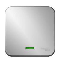 Выключатель Schneider Electric Blanca BLNVA101103 10А 250В (1-клавишный, с подсветкой, алюминий)