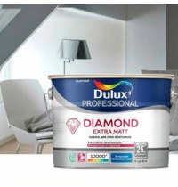 Краска для стен и потолков Dulux Trade Diamond Extra Matt 5273946 10л (глубокоматовая, база BW)