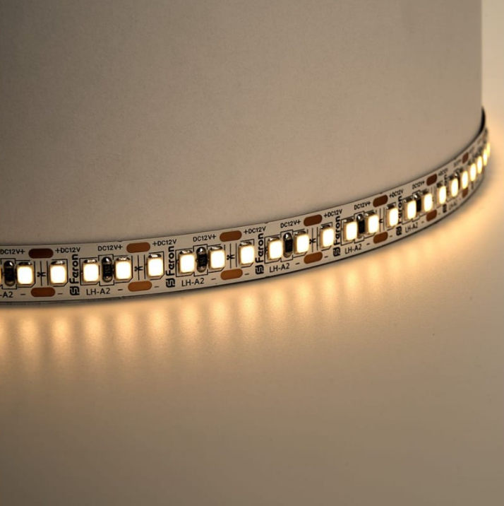 Лента светодиодная Feron LS616 41279 180SMD(2385)/м 17Вт/м 12В 5м 3000K