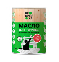 Масло твердое с воском для пола Не Краска НФ-00003076 0,9л (цвет красное дерево НК-56)