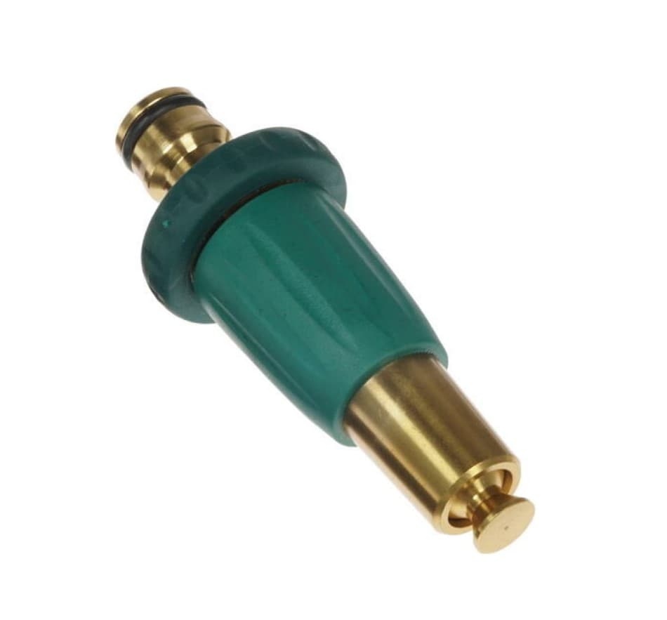 Наконечник поливочный Raco Profi-Plus 4244-55121В (регулируемый, из латуни, с TPR)
