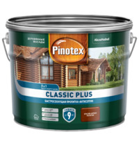 Пропитка-антисептик для дерева Pinotex Classic Plus 3 в 1 2,5л (красное дерево)