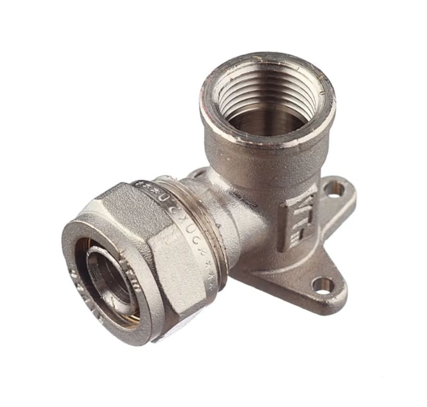 Водорозетка обжимная Valtec VTm.354.N.002004 20мм х 1/2 дюйма (с резьбой)