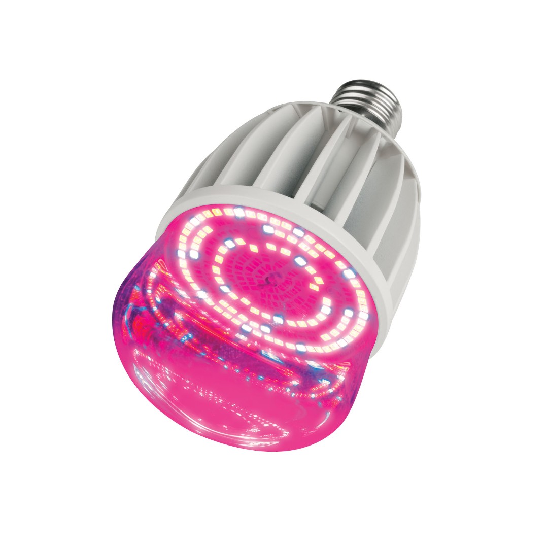 Лампа светодиодная Uniel LED-M80-20W/SP/E27/CL ALS55WH 11098 (для растений, форма M)