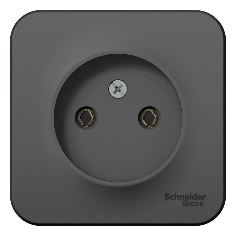 Розетка штепсельная Schneider Electric Blanca Blnra000106 16A 250B (1-местная, антрацит)