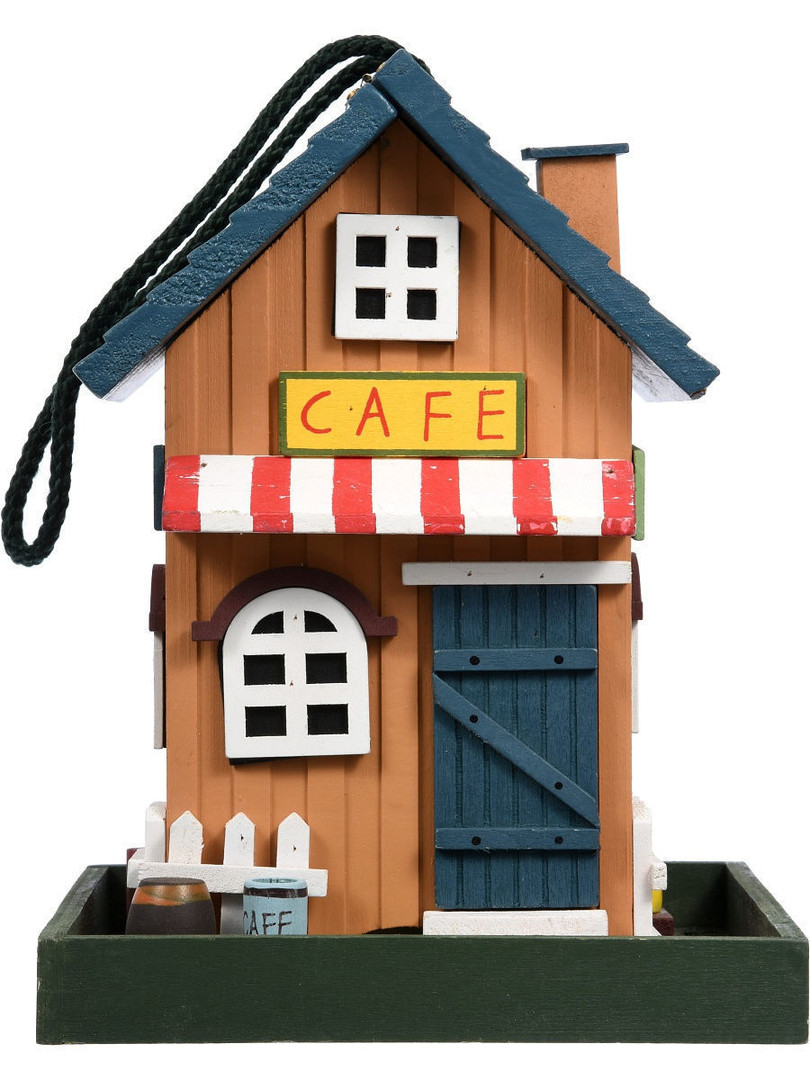Кормушка для птиц Blumen Haus Кафе 65712 18х18х23 см
