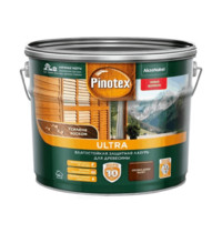 Пропитка защитная для древесины Pinotex Ultra 5353800 9л (влагостойкая , орех)