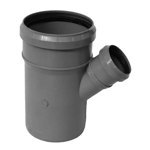 Тройник переходной Sinikon Standart 510031.R 110х50 мм 45° (для внутренней канализации)