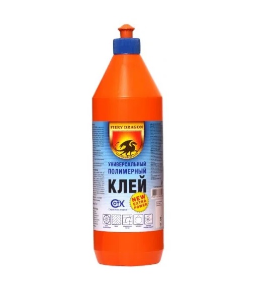 Клей строительный Fiery Dragon 0,5л (универсальный, полимерный)