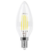 Лампа светодиодная Feron LB-58 25573 4LED 5Вт 230В E14 4000K (филаментная, свеча)
