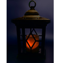 Светильник садовый Uniel Special USL-S-180/PT220 Bronze lantern 10227 (на солнечной батарее)
