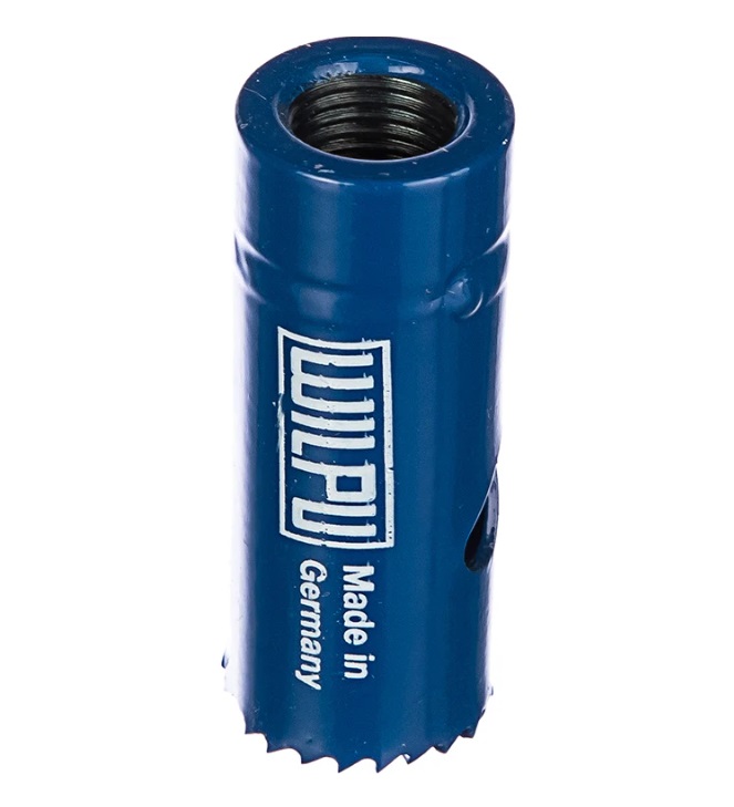 Коронка универсальная Wilpu 3101600101 16х38 мм (Bi-metall, мелкий зуб)