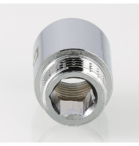 Удлинитель резьбовой Valtec VTr.198.C.0460 60мм х 1/2 дюйма (резьба внутренняя-наружная, хром)