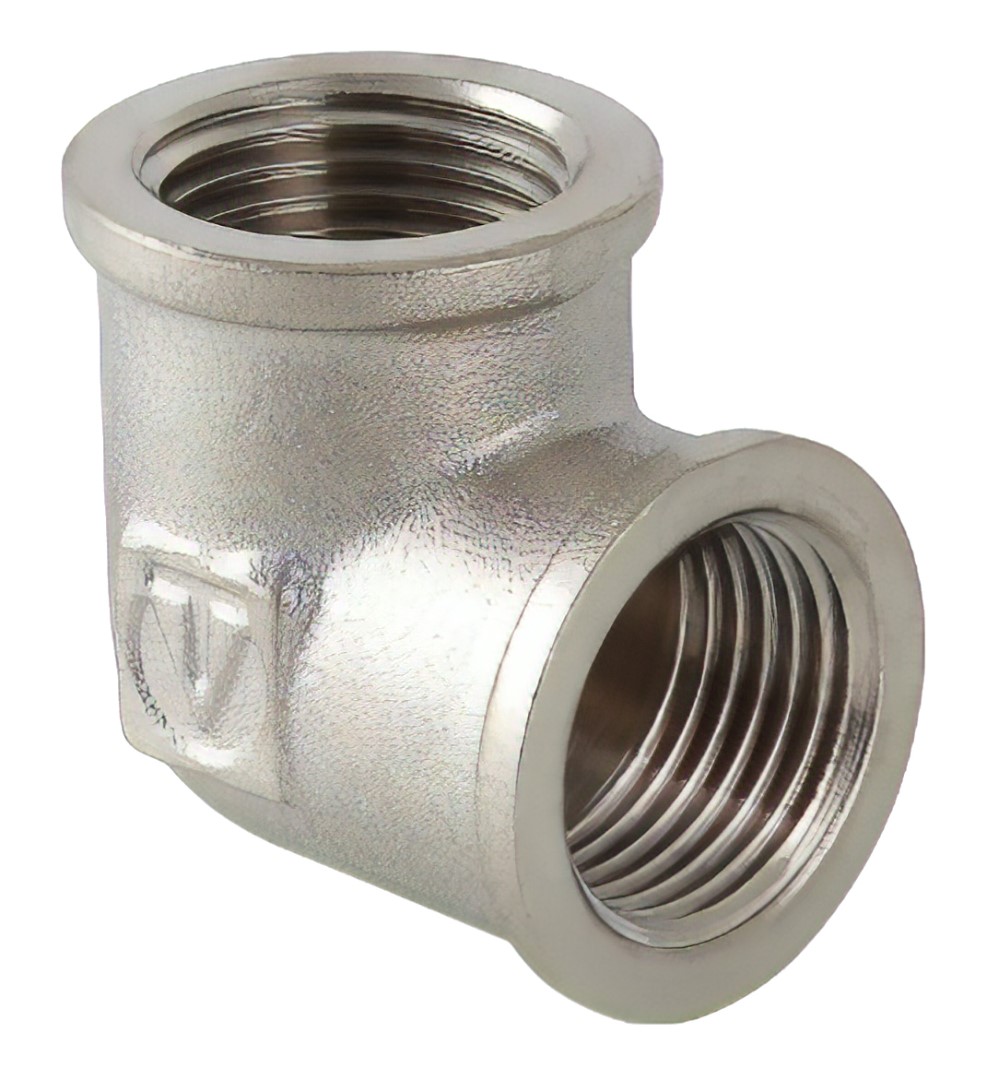 Угольник резьбовой Valtec VTr.090.N.0007 1 1/4 дюйма (резьба внутренняя-внутренняя)