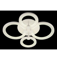 Люстра потолочная Sfera Sveta 58017/4 WHITE (с пультом, цвет белый)