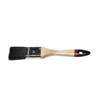 Кисть плоская Stayer Universal-Euro 01022-038 38мм (черная, натуральная щетина, деревянная ручка)
