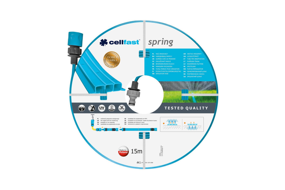 Шланг для капельного полива Cellfast Spring 40751 15м
