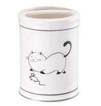 Стакан для зубных щеток Fora Happy Cats УТ-00005389 (настольный, керамика)