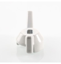 Ручка для крана Valtec VT.220.W.04 1/2-3/4 дюйма (белая, бабочка)