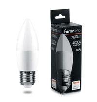 Лампа светодиодная Feron LB-1309 38063 9Вт 230В E27 4000K