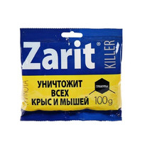 Средство от крыс и мышей Zarit Трикота 32643 100 г (гранулы)