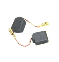 Электроугольная щетка Rezer 469 6,4мм х 10мм х 13,4мм (скос, поводок, клемма-мама, отстрел, подходит для DeWalt DW-130/133)