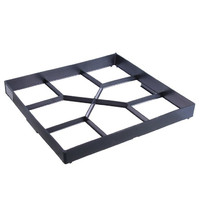 Форма для изготовления дорожек Tundra 4265029 40х40х4 см (черный)