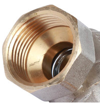 Кран шаровой Rommer RBV-0006-0610225 ВН-НР 1 дюйм (с американкой)