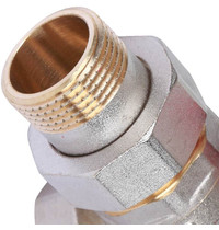 Кран шаровой Rommer RBV-0006-0610225 ВН-НР 1 дюйм (с американкой)