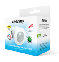 Датчик движения инфракрасный Smartbuy sbl-ms-017 1200Вт 6м IP20 (встраиваемый)