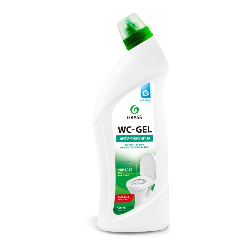 Средство для чистки сантехники Grass WC-gel 125437 1 л