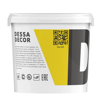 Краска декоративная Dessa Decor Шелк 5кг (для имитации мокрого шелка, на акриловой основе, для стен и декора)