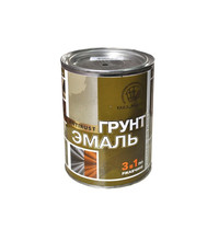 Грунт-эмаль по ржавчине Радугамалер 0,9кг (графит)