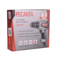 Дрель-шуруповерт Ресанта СШ-550-1