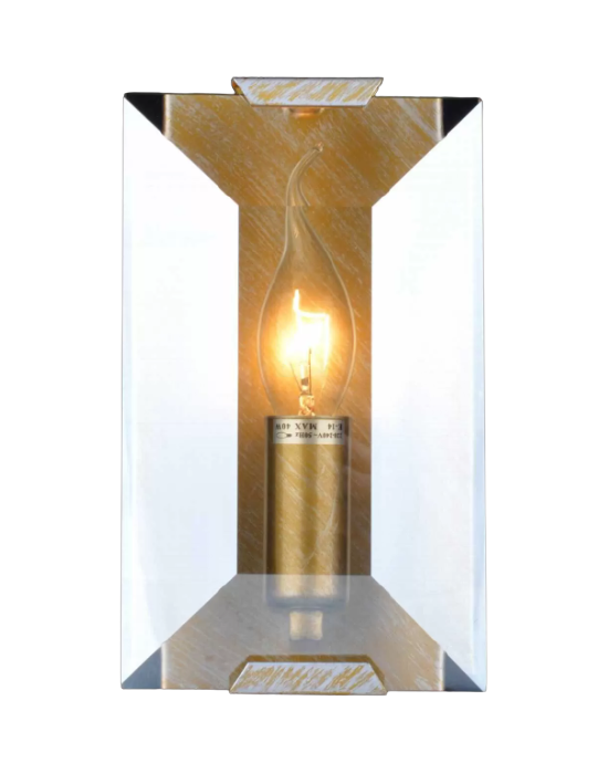 Бра Veneto Luce W8623/1C GD+SIL+CGN