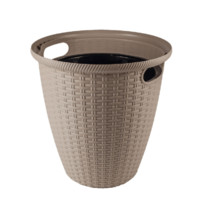 Кашпо InGreen Rattan ING50020ШОК d328мм 20л (для цветов, напольное, молочный шоколад)