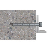Шуруп по бетону Fischer FBS II 90/75/50 US 536873 12мм х 150мм