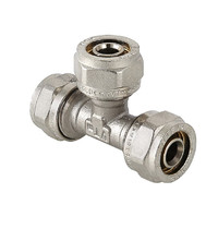 Тройник обжимной Valtec 26 мм