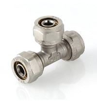 Тройник обжимной Valtec 26 мм