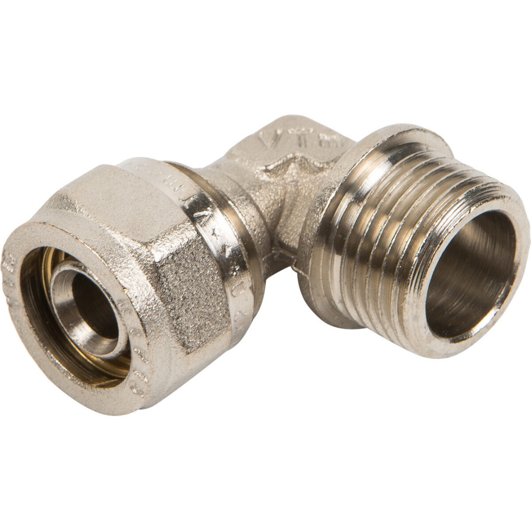 Угольник обжимной Valtec VTm.353.N.001604 26 ммх3/4 дюйма (с переходом на наружную резьбу)