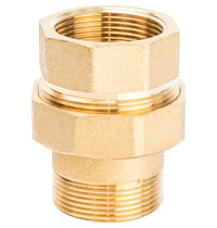 Разъемное соединение американка Stout SFT-0044-000112 1 1/2 дюйма (уплотнение под гайкой по плоскости, с внутренней и наружной резьбой)